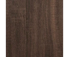 Highboard Rudas ąžuolas 35,5x35x139 cm Mediena ir metalas