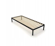 Auping Lovos rėmas BED ALU 80x200 Metalinis Medinės Juostos Modernus Juodas