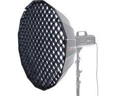 Aurora Grid Aurora LUVT95 su softboxu Firefly PAR 95cm