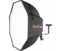 Aurora Softbox reporteris 2 lempoms Aurora Octa 75 cm Firefly Duet S
