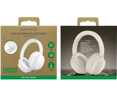 Ausinės 4smarts Over-Ear Belaidės ausinės SkyBuds Wave - balta