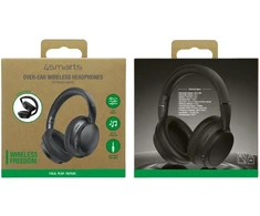 4smarts „Bluetooth“ ausinės, uždedamos ant ausies, „SkyBuds Wave“, juodos