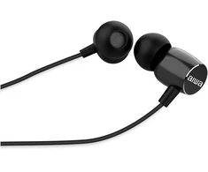 Ausinės Aiwa Įstatomos į ausis (į ausis įkišamos tipo) ausinės AIWA ESTM-20BK 105dB 16ohm Juoda