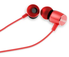 Ausinės Aiwa Įstatomos į ausis (į ausis įkišamos tipo) ausinės AIWA ESTM-20RD 105dB 16ohm Raudona