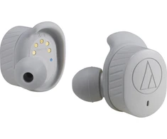 Audio-Technica SonicSport belaidės ausinės, Pilkos spalvos