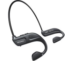 AWEI Bluetooth 5.2 Sports ausinės (A889Pro) juodos spalvos