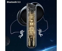 Ausinės Bluetooth 5.3 AWEI T52 Pro2 TWS juodos spalvos
