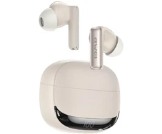 Belaidės Ausinės AWEI TA19 ANC Bluetooth 6.0 TWS + įkrovimo dėklas beige