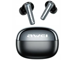 Awei Belaidės ausinės T92 ANC Pro with a charging dock juodos spalvos