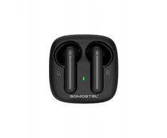 Ausinės belaidės Įstatomos į ausis (į ausis įkišamos tipo) ausinės juoda 25mAh×2 / 200mAh (SMS-J41)