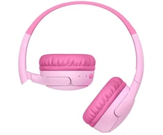 Belkin vaikiškos Bluetooth ant ausų dedamos ausinės SoundForm Mini 2, rožinės AUD012hqPK