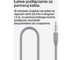 Belkin vaikiškos belaidės ant ausų dedamos Bluetooth ausinės su mikrofonu, 30 val., SoundForm Mini AUD002btWTV3
