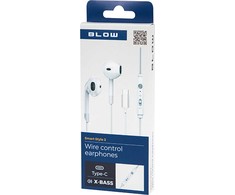 BLOW B-17 Baltas USB-C ausinės