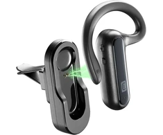 Cellular Line Ausinės Bluetooth ausinės Cellularline CAR FLAT w tym stacja ładująca automobiliui juoda