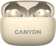 Ausinės Canyon OnGo ANC TWS-10, Kreminės spalvos