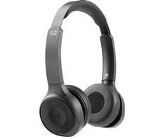 Cisco 730 WIRELESS DUAL ON-EAR - Ausinės+STAND USB-A BUNDLE-CARBO