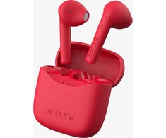 Defunc True Lite Earbuds belaidės ausinės, Raudonos