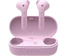 Defunc Earbuds True Basic belaidės ausinės, Rožinės