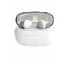 Dudao U8 TWS belaidės įstatomos į ausis (In-Ear) ausinės – baltos spalvos