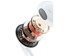 Dudao Ausinės su laidu Įstatomos į ausis (į ausis įkišamos tipo) ausinės X14PROL-W1 iPhone Lightning - balta