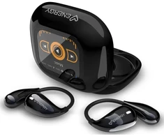 Ausinės Energy Sistem Ausinės belaidės Įstatomos į ausis (į ausis įkišamos tipo) ausinės OpenVoice Tłumacz OWS juoda