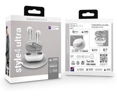 Ausinės Energy Sistem Belaidės Įstatomos į ausis (į ausis įkišamos tipo) ausinės Style 4 Ultra Balta (Energy Sistem)