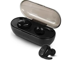 Belaidės Ausinės - Esperanza TWS CARDERA Bluetooth 5.0 į ausis įkišamos 4h Pokalbio Laikas Juodos
