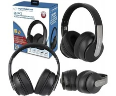 Bluetooth Ausinės - Esperanza EH240 Galvos Juosta Juoda