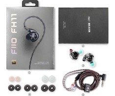 Ausinės FiiO FH11 - Hibridiniai ausų monitoriai su DD + BA keitikliu
