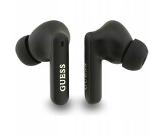 Guess PU 4G Metal Logo ENC TWS belaidės ausinės rudos spalvos