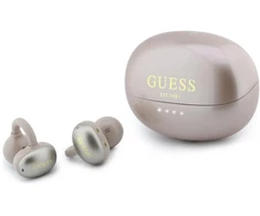 Ausinės OWS Guess Metalic Finish Electropated Parts Classic Logo rožinė