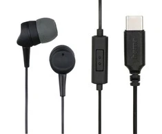 Ausinės Hama Sea USB-C, juodos spalvos