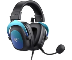 HAVIT H2002U PRO Bluetooth žaidimams ausinės (juodas ir mėlynas)