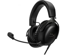 HyperX Cloud III žaidimų ausinės, Juodos