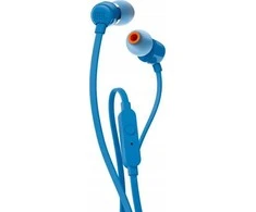 Į ausis įkišamos ausinės su mikrofonu JBL Tune T160, Mėlynos