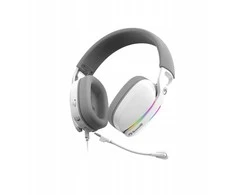 Ausinės su mikrofonu Marvo Pulz 70W 7.1 suround HG9086 WH baltos