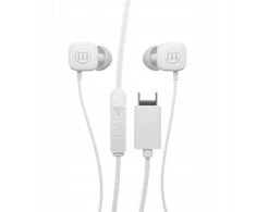 Ausinės Maxell USB-C EARPHONES SQUARE+ Baltas 348567