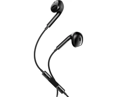 Maxlife su laidu ausinės MXEP-04 USB-C juodos spalvos