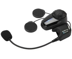 Ausinės Motociklo domofonas Sena SMH10-10 Bluetooth 3.0 900M su mikrofonu ant galvos juostos, rinkinys 1 šalmui