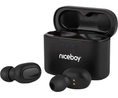 Ausinės Niceboy Ausinės į ausį Niceboy Hive Podsie 2021 Juoda