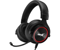 Ausinės Niceboy ORYX X500 SHADOW Juoda