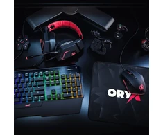 Ausinės Niceboy ORYX X600 Raudonos