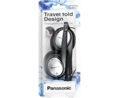 Sulankstomos kelioninės lengvos ausinės Panasonic RP-HT030E-S, Sidabrinės