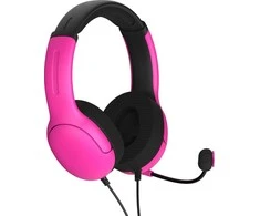 PDP AIRLITE Laidinės ausinės (nebula rožinė) skirtos PS5/PS4/PC