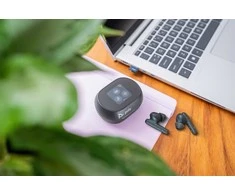 Ausinės Hewlett Packard (HP) HP Poly Voyager Free 60+ UC M Carbon Juodas Earbuds +BT700 USB-C Adapteris +Jutiklinis ekranas Charge Case