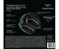 Ausinės PREYON Preion Tornado Fly (TF40B) Ultra Light