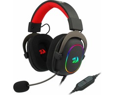 Ausinės Redragon H510 Zeus-X RGB juodai-raudonas