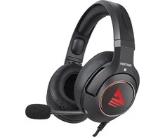 Žaidimų ausinės 7.1 virtual surround Savio VERTIGO su USB jungtimi