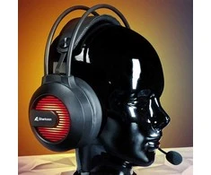 Ausinės Sharkoon Skiller SGH20 (juodas, USB-A)