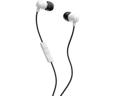 Ausinės Skullcandy | Jib | su laidu | į ausis įkišamos | Mikrofonas | Baltas/Juodas